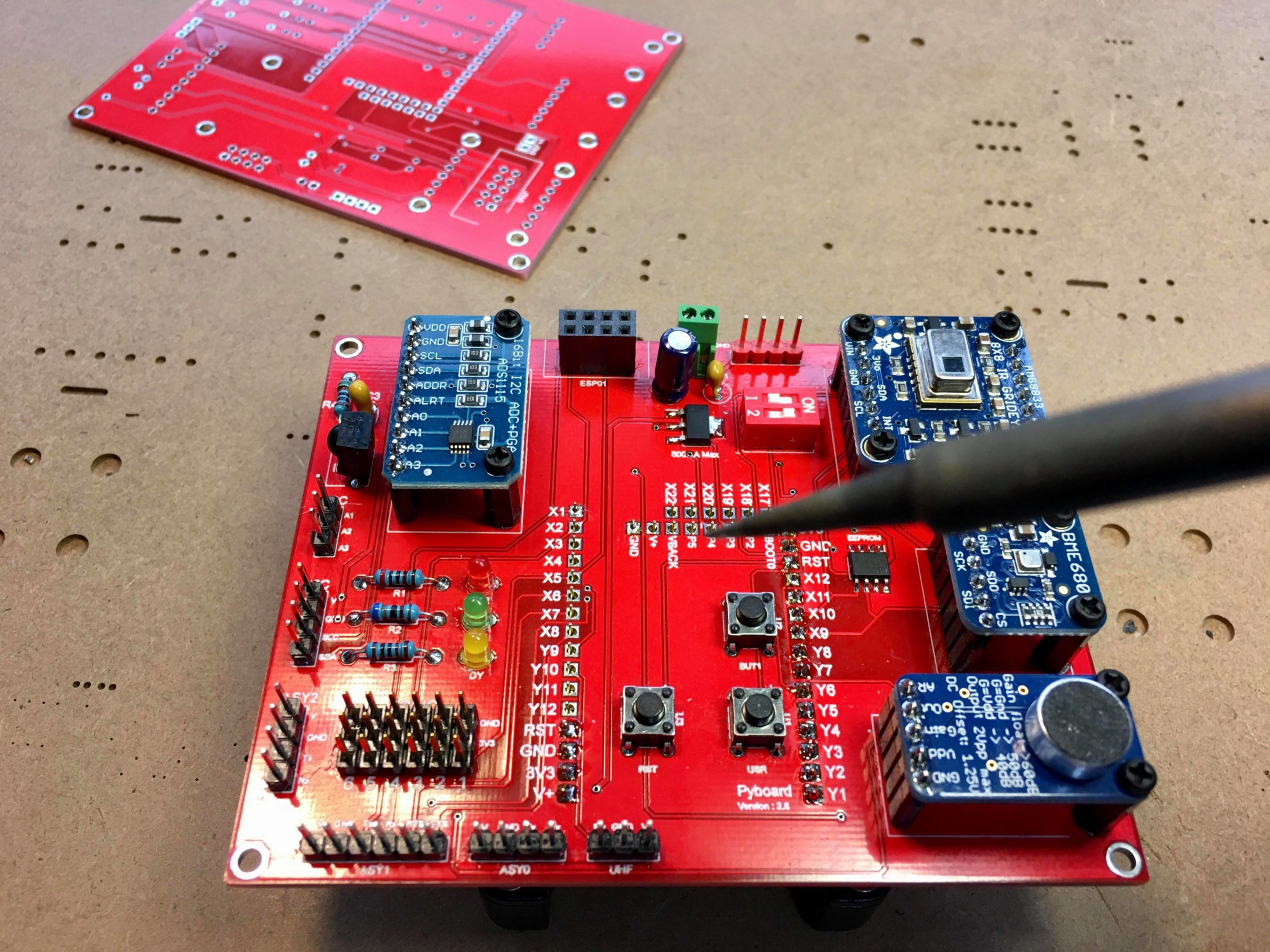 Hyperpanel OS - STM32PY - Multi-sensor shield