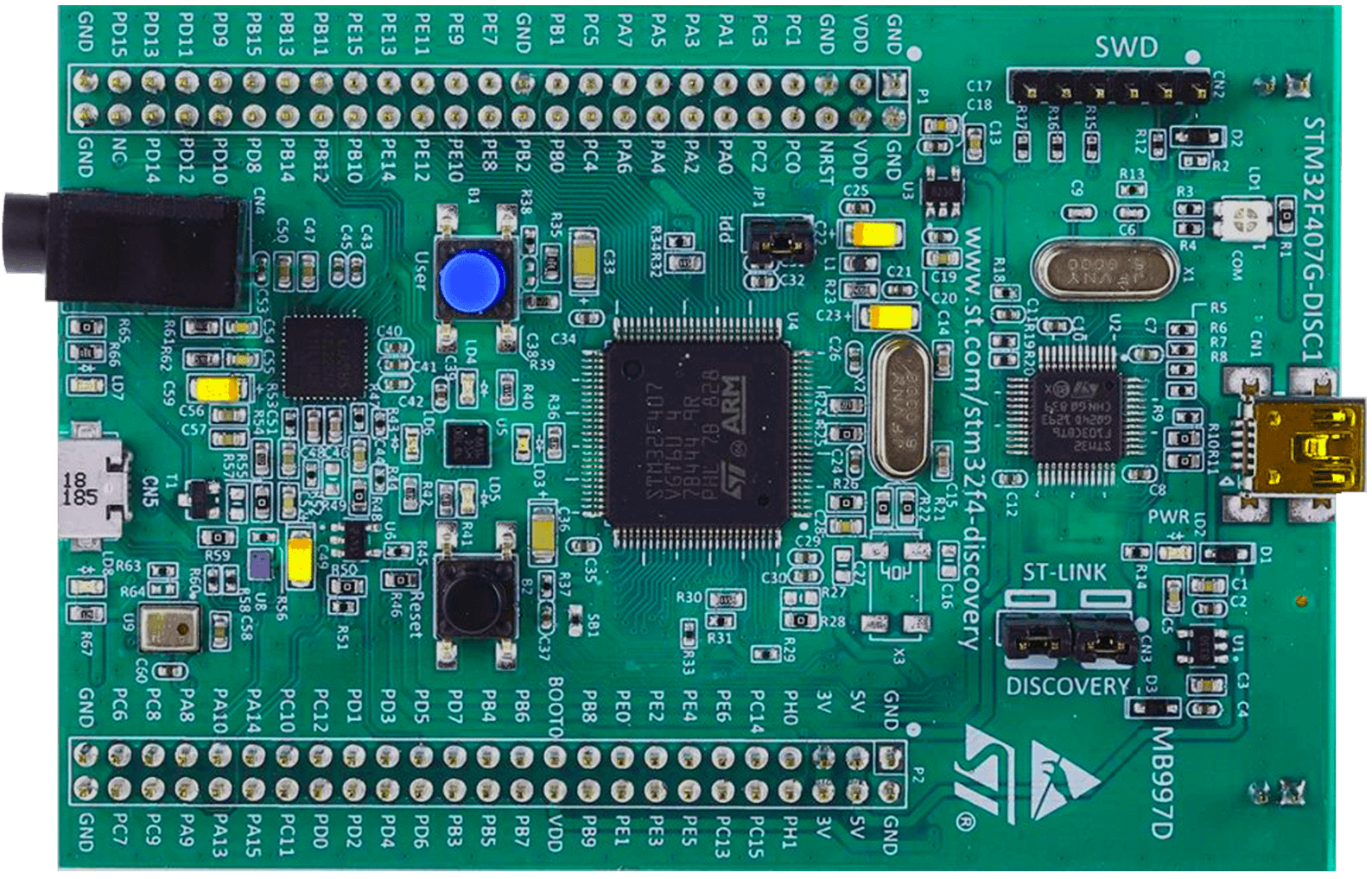 STM32F407G-DISC1 board STM32F407G-DISC1